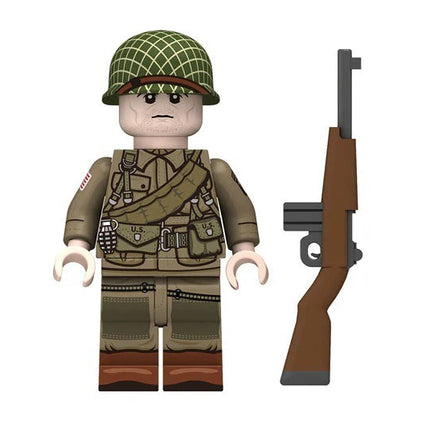 U.S. Airborne Military Soldier Custom Minifigure