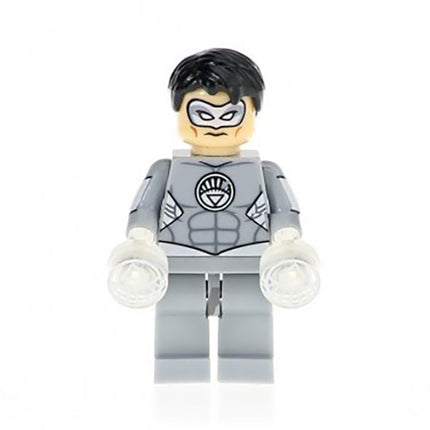 White Lantern Batman Custom DC Comics Superhero Minifigure