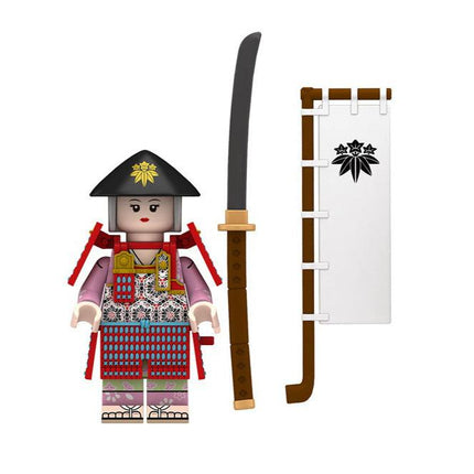 Aoi Japanese Samurai Military Custom Minifigure