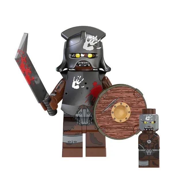 Uruk-Hai Orc custom Lord of the Rings Minifigure