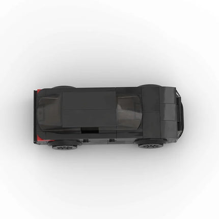 Black SUV Custom Car MOC