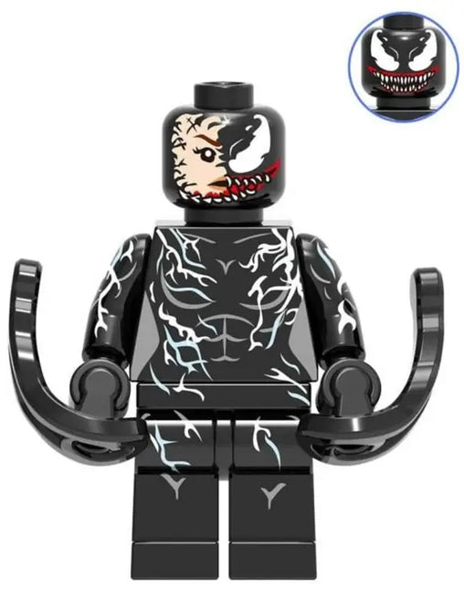 Female Venom Custom Marvel Superhero Minifigure