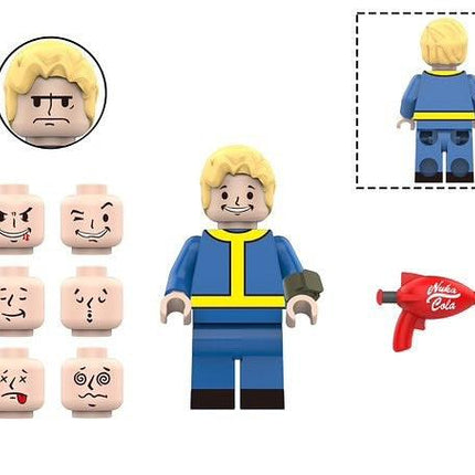 Vault Boy from Fallout Custom Minifigure