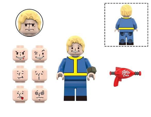 Vault Boy from Fallout Custom Minifigure