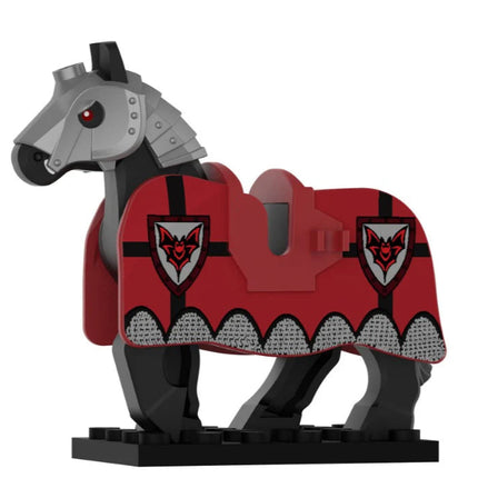 Bat Horse Barding Medieval Warhorse Custom Minifigure