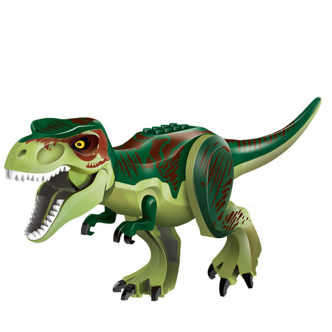 Green T. Rex Custom Dinosaur Large Minifigure