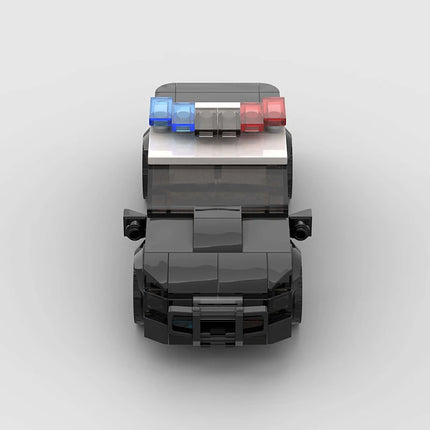 Police Patrol Car Custom Car MOC