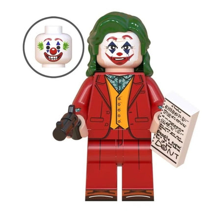 Joker (Joaquin Phoenix) Custom DC Comics Supervillain Minifigure