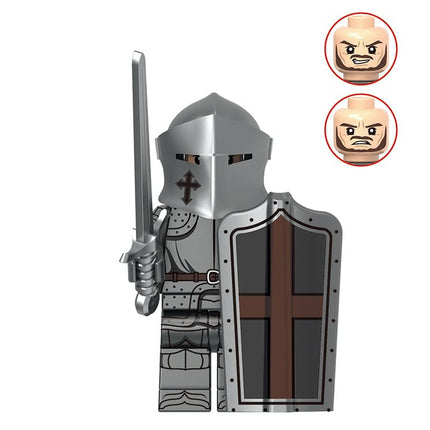 Armored Knight Medieval Knight Custom Minifigure