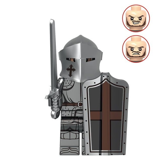 Armored Knight Medieval Knight Custom Minifigure