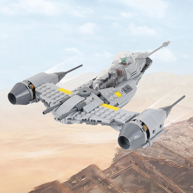 Mandalorian N-1 Fighter Jet Custom Star Wars MOC