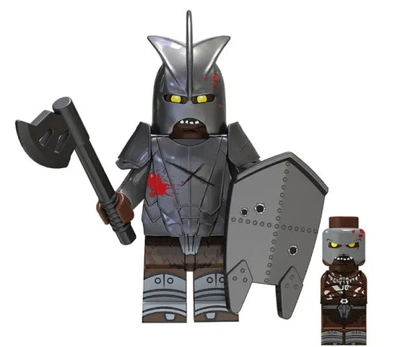 Uruk Hai Orc custom Lord of the Rings Minifigure Minifigure Bricks