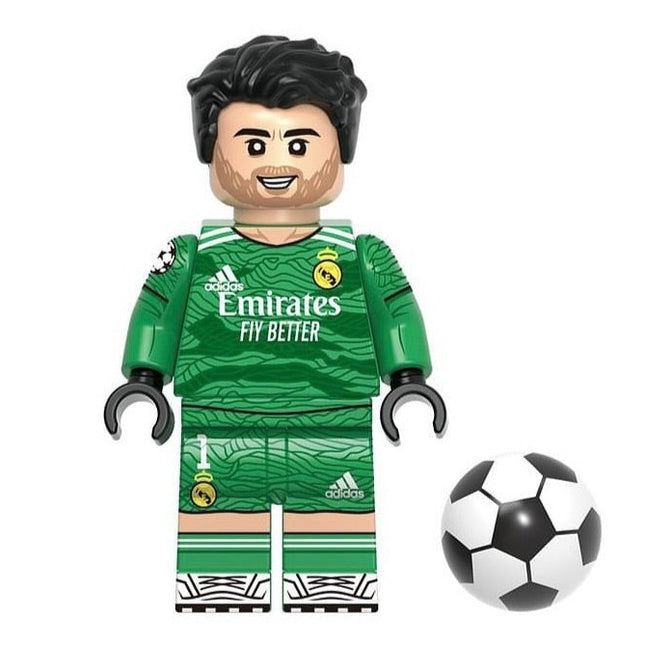 Thibaut Courtois Custom Football Player Minifigure