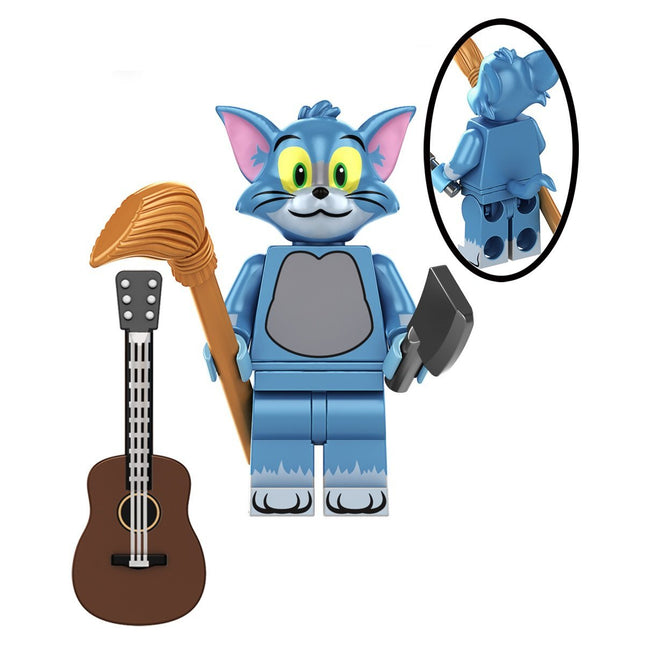 Tom from Tom & Jerry Custom Minifigure