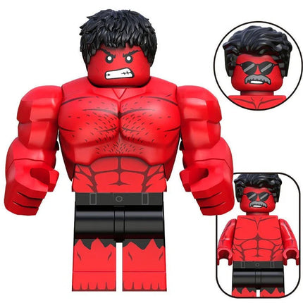 Red Hulk (Brave New World) Custom Marvel Superhero Minifigure