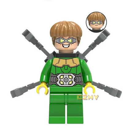 Dr. Otto Octavius from Spider-Man Custom Marvel Villain Minifigure