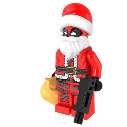 Deadpool Santa Special Minifigure