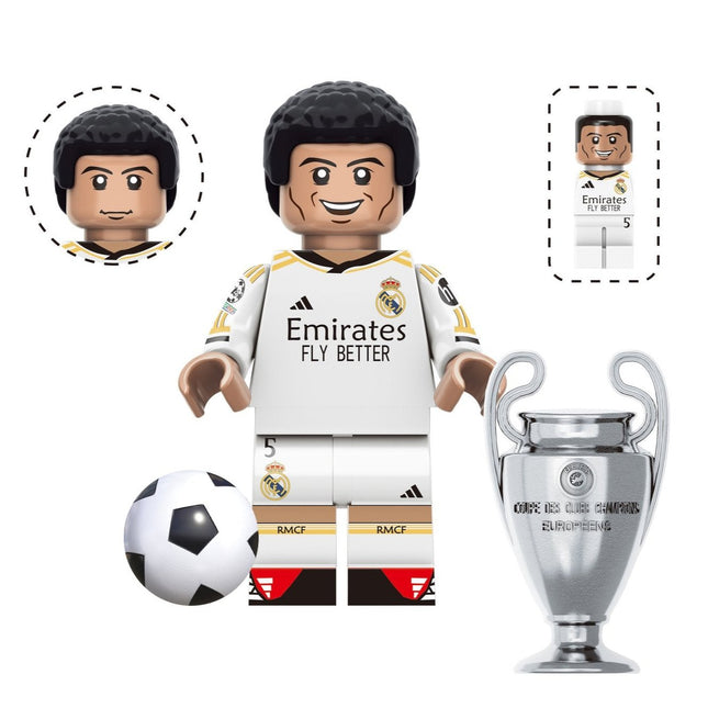 Bellingham (Real Madrid) Custom Football Player Minifigure