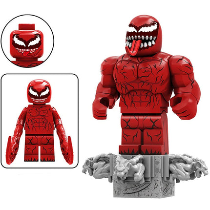 Carnage Custom Marvel Superhero Minifigure