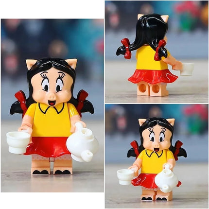 Petunia Pig Custom Looney Tunes Cartoon Minifigure