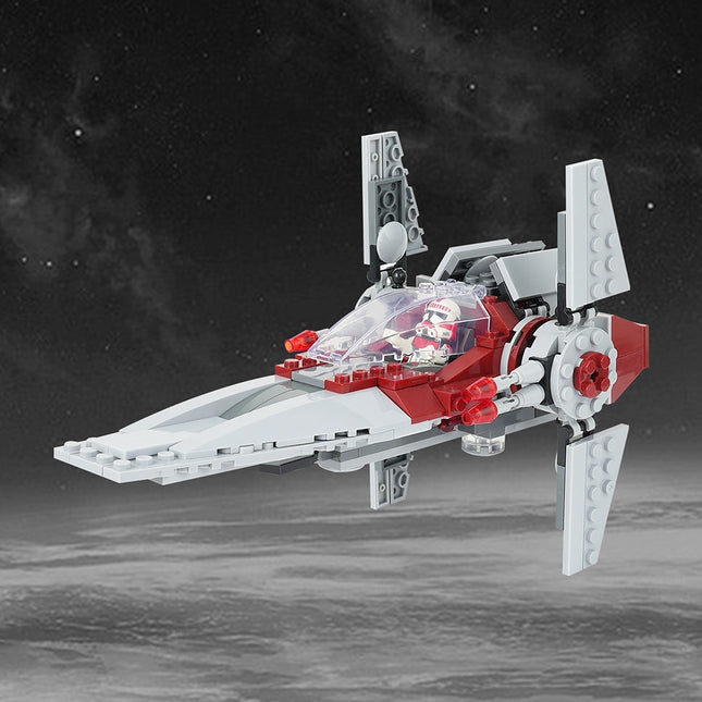 V-Wing Fighter Custom Star Wars MOC – Minifigure Bricks