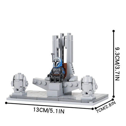 Mandalorian Throne Custom Star Wars MOC