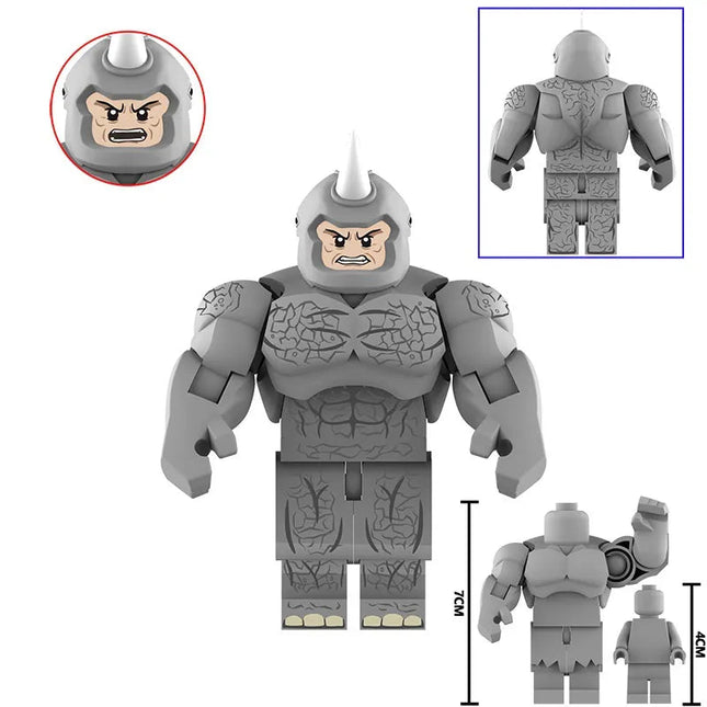 Rhino Custom Marvel Superhero Large Minifigure
