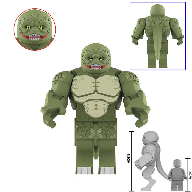 Lizard Custom Marvel Superhero Large Minifigure