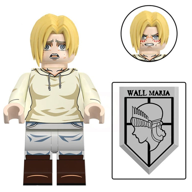 Annie Leonhart Attack on Titan Custom Anime Minifigure