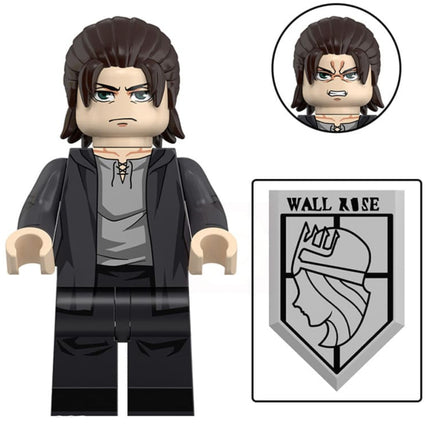 Eren Jaegar From Attack on Titan Custom Anime Minifigure