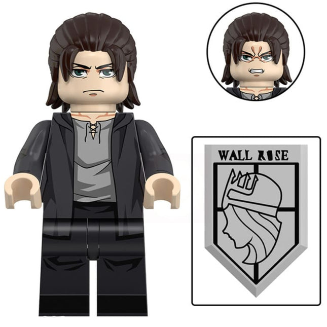Eren Jaegar From Attack on Titan Custom Anime Minifigure