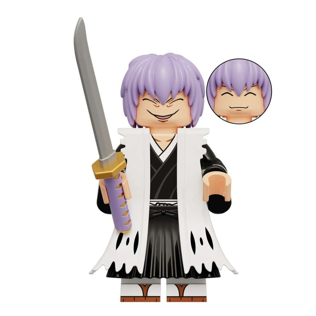 Gin Ichimaru from Bleach Anime Minifigure