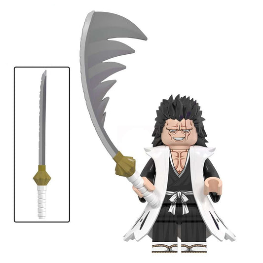 Zaraki Kenpachi From Bleach Anime Custom Minifigure – Minifigure Bricks