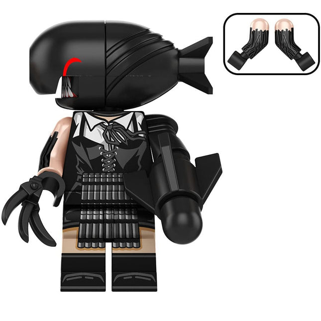 Bomb Devil Chainsaw Man Custom Japanese Anime Superhero Minifigure