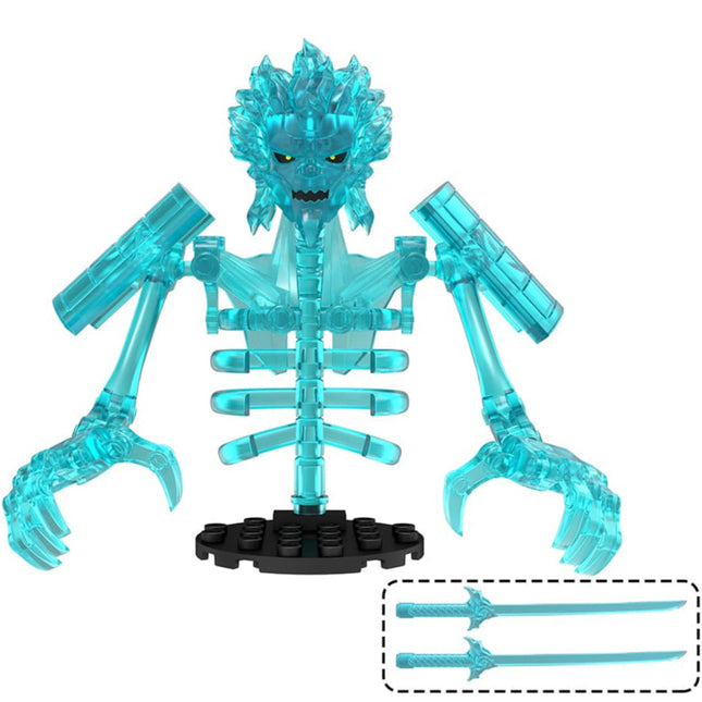 Susanoo Light Blue Custom Anime Large Minifigure