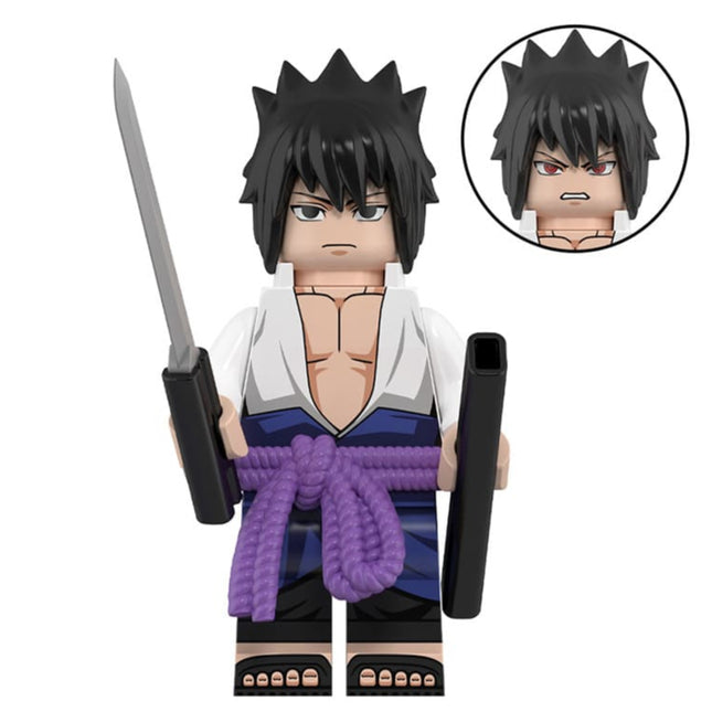 Uchiha Sasuke Custom Anime Minifigure