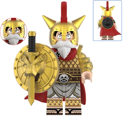 Monkey D. Luffy  Custom One Piece Anime Minifigure