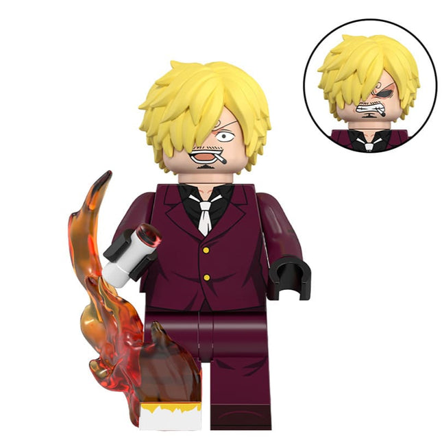 Sanji Custom One Piece Anime Minifigure