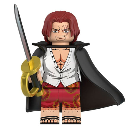 Shanks Custom One Piece Anime Minifigure