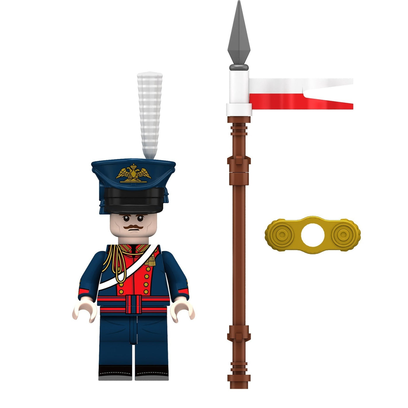 Russian Guards Uhlan Lancer Soldier Minifigure – Minifigure Bricks