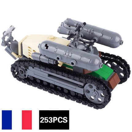 Renault FT-17 Gas Tank Custom Military MOC