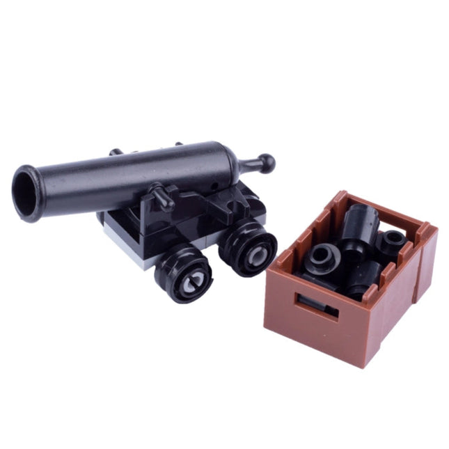 Military Artillery Cannon Custom Military MOC Set
