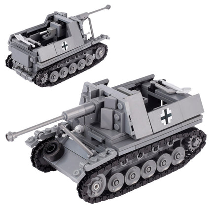WW2 German Marder Tank Destroyer Custom Military MOC
