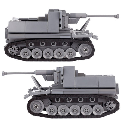 WW2 German Marder Tank Destroyer Custom Military MOC