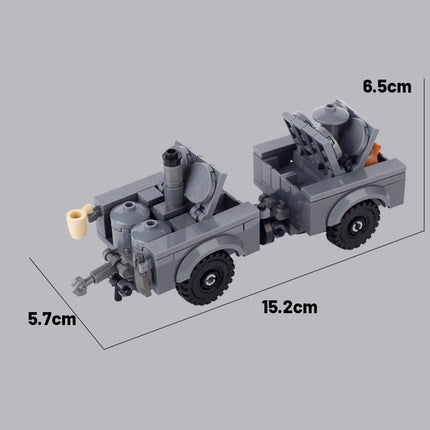 WW2 US Army Field Kitchen Custom Military MOC