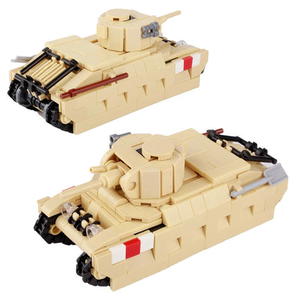 Matilda II British Infantry Tank Custom Military MOC