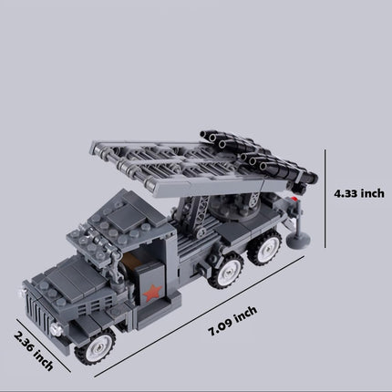 WW2 Soviet BM-13 Katyusha Rocket System Custom Military MOC