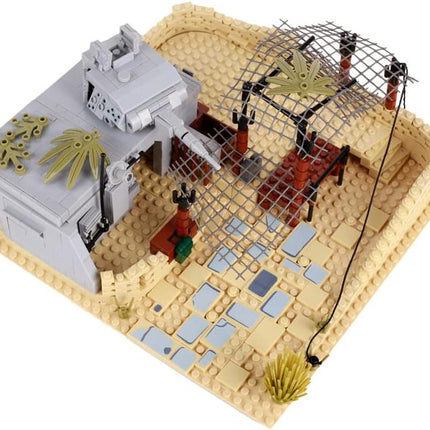 Desert Battlefield Trenches MOC Set