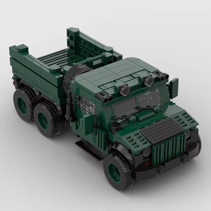 Kozak Ukraine Infantry Army Truck Custom Military MOC