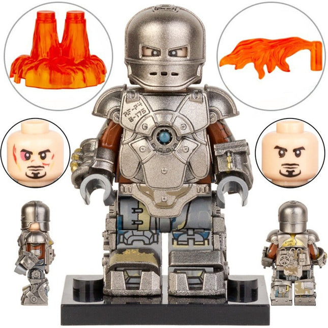 Iron Man Mark 1 Custom Marvel Superhero Minifigure